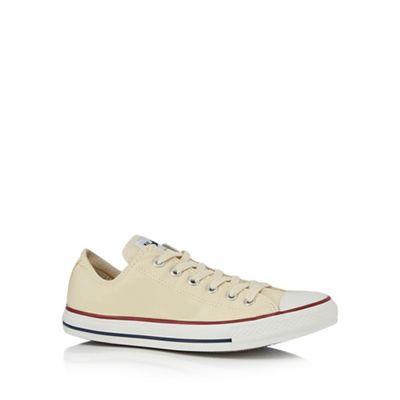 Cream 'Chuck Taylor All Star' lace up shoes